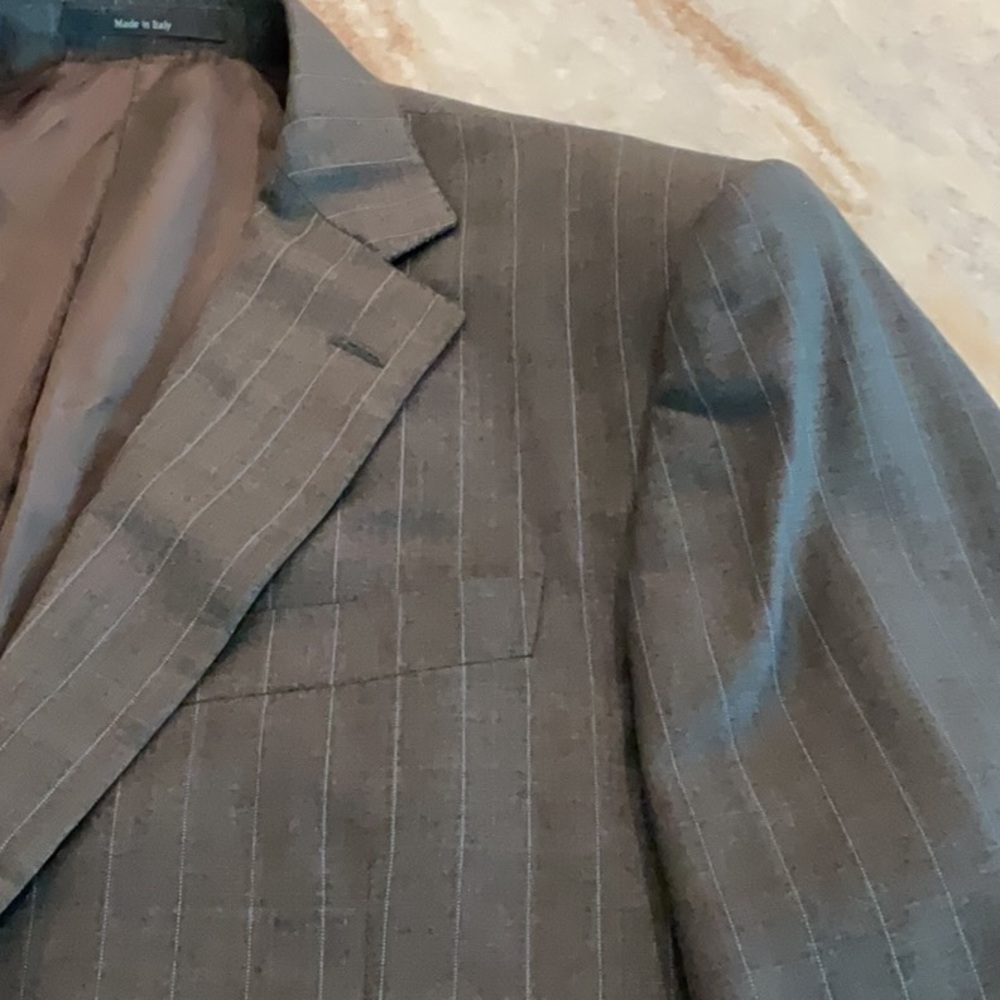 ermenegildo Zegna blazer, Gary with blue pinstripe, 52L